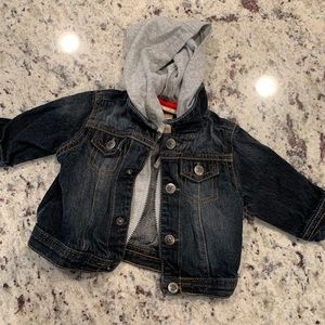 Arizona Hooded denim jacket 3-6 months